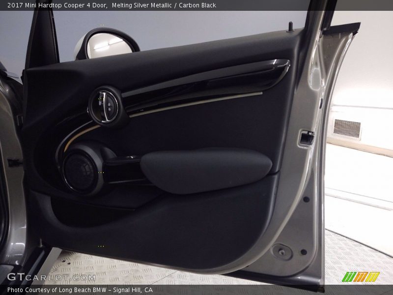 Melting Silver Metallic / Carbon Black 2017 Mini Hardtop Cooper 4 Door