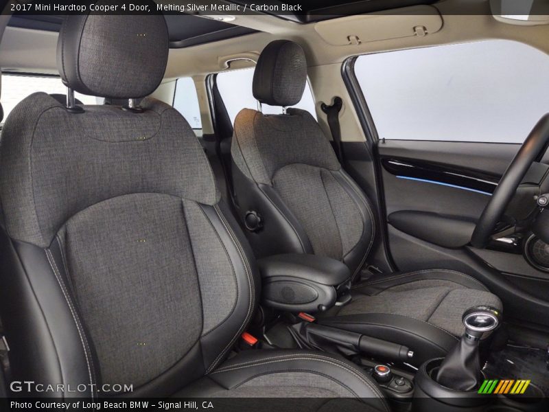 Melting Silver Metallic / Carbon Black 2017 Mini Hardtop Cooper 4 Door