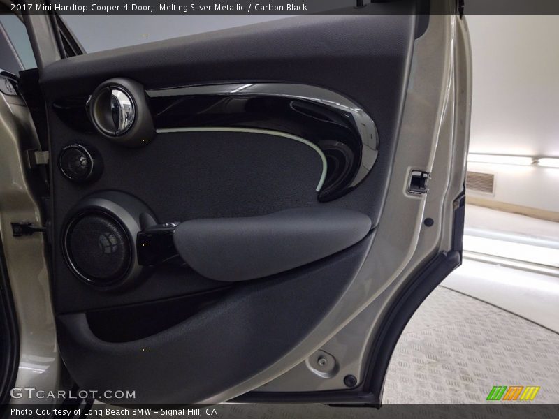 Melting Silver Metallic / Carbon Black 2017 Mini Hardtop Cooper 4 Door