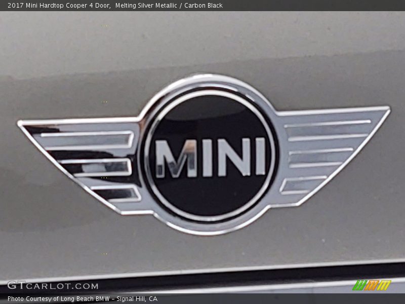 Melting Silver Metallic / Carbon Black 2017 Mini Hardtop Cooper 4 Door