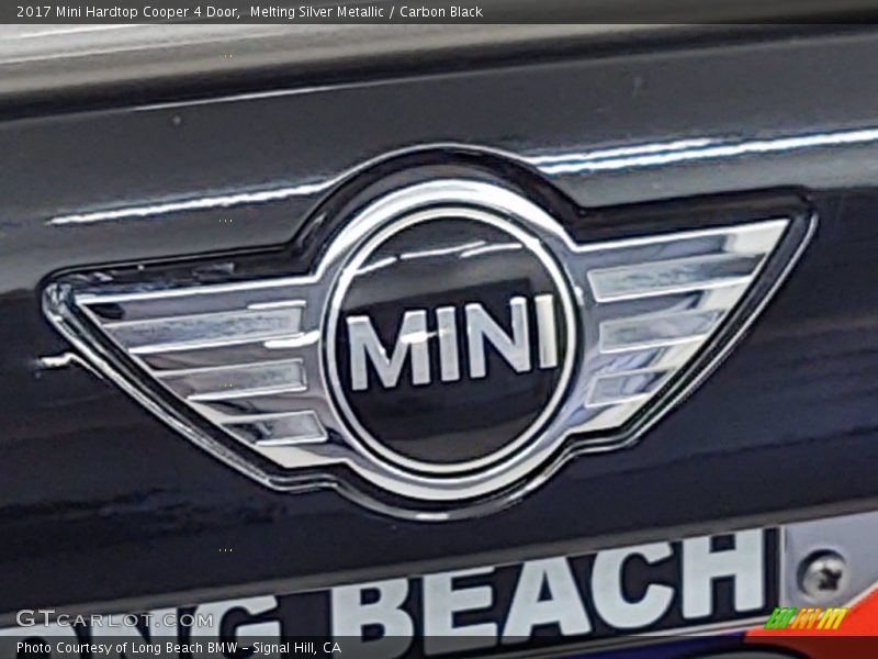 Melting Silver Metallic / Carbon Black 2017 Mini Hardtop Cooper 4 Door