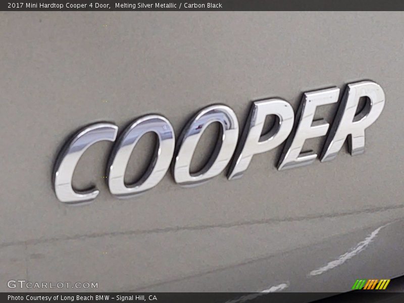 Melting Silver Metallic / Carbon Black 2017 Mini Hardtop Cooper 4 Door