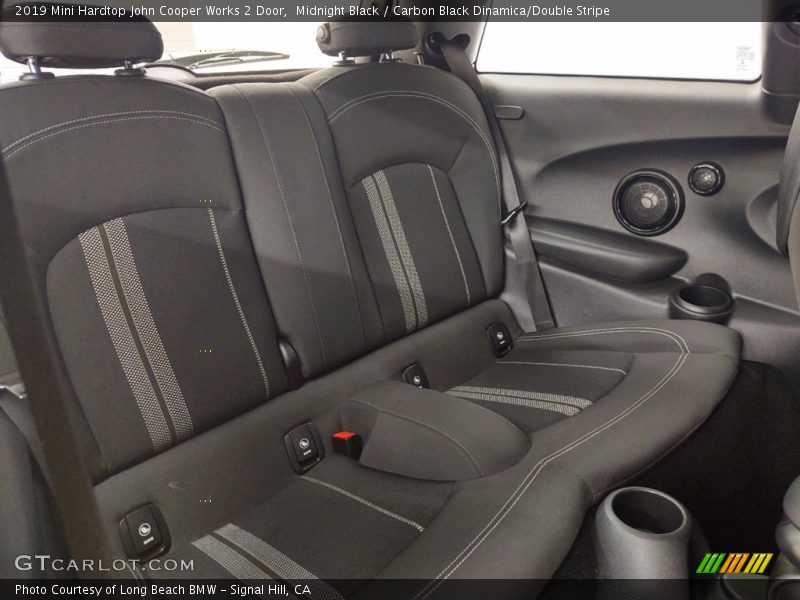 Midnight Black / Carbon Black Dinamica/Double Stripe 2019 Mini Hardtop John Cooper Works 2 Door