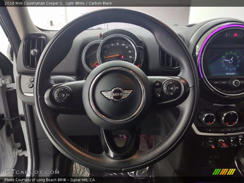 Light White / Carbon Black 2018 Mini Countryman Cooper S