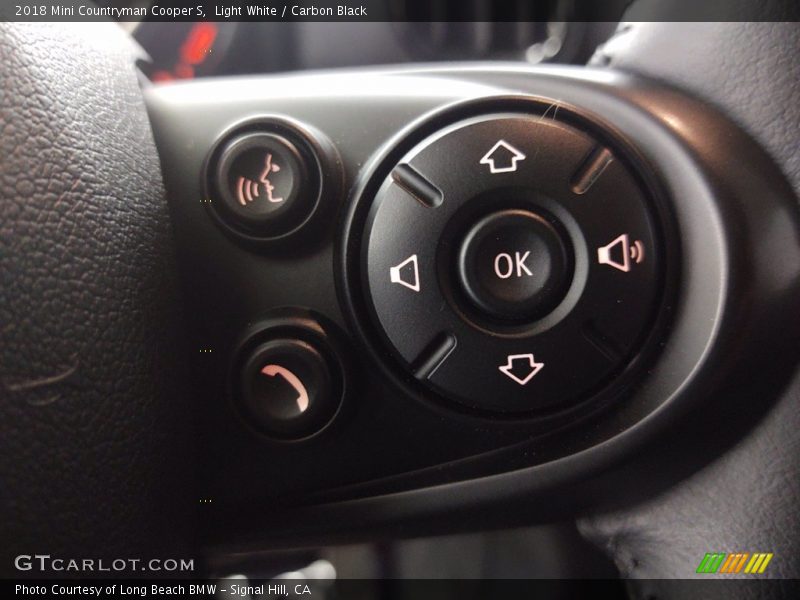 Light White / Carbon Black 2018 Mini Countryman Cooper S