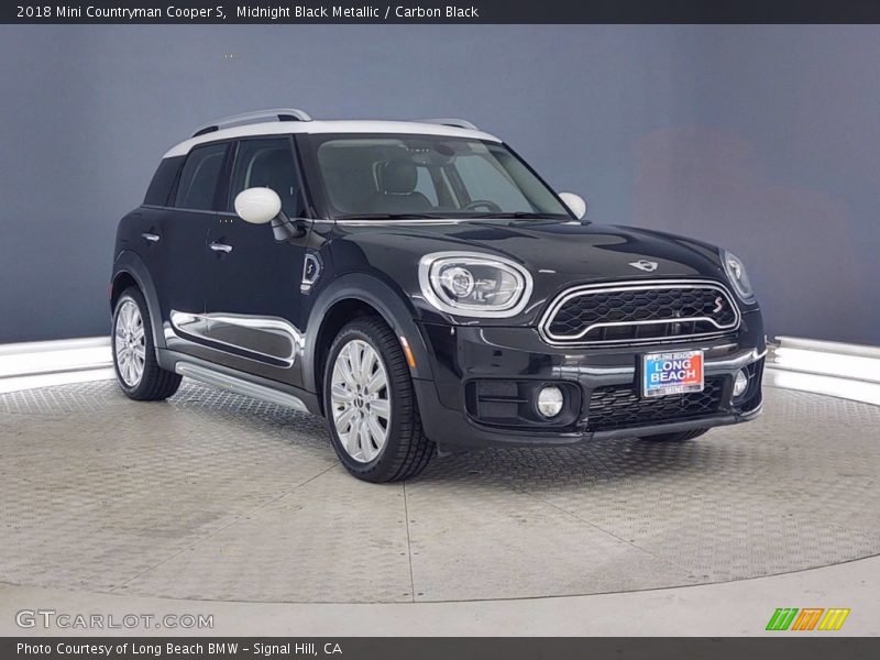 Midnight Black Metallic / Carbon Black 2018 Mini Countryman Cooper S