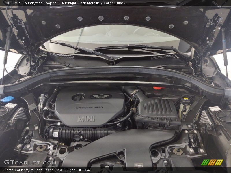 Midnight Black Metallic / Carbon Black 2018 Mini Countryman Cooper S