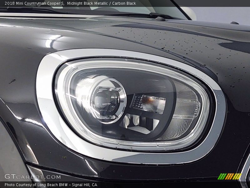 Midnight Black Metallic / Carbon Black 2018 Mini Countryman Cooper S