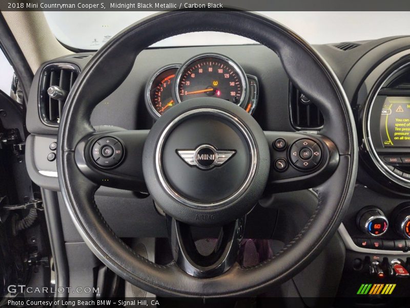 Midnight Black Metallic / Carbon Black 2018 Mini Countryman Cooper S