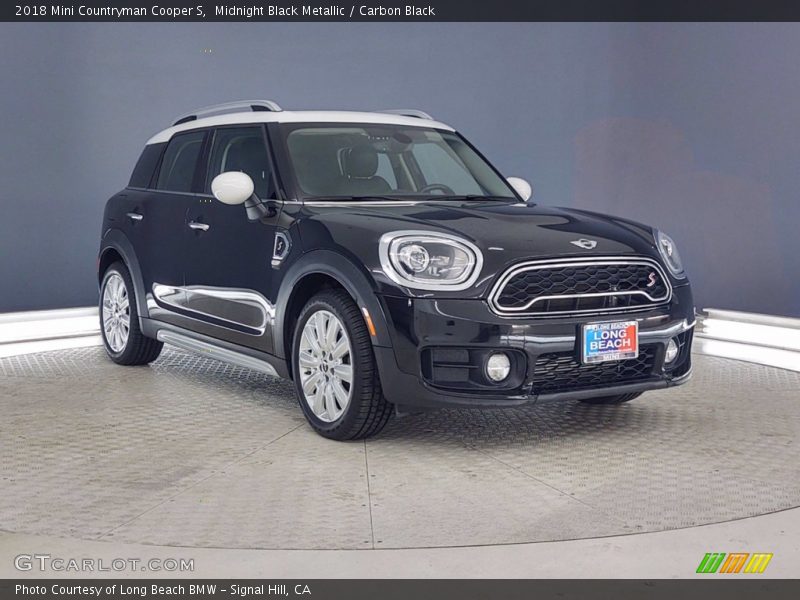 Midnight Black Metallic / Carbon Black 2018 Mini Countryman Cooper S