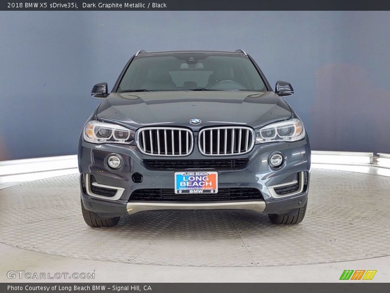 Dark Graphite Metallic / Black 2018 BMW X5 sDrive35i