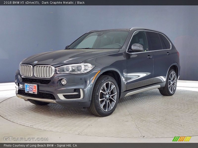 Dark Graphite Metallic / Black 2018 BMW X5 sDrive35i