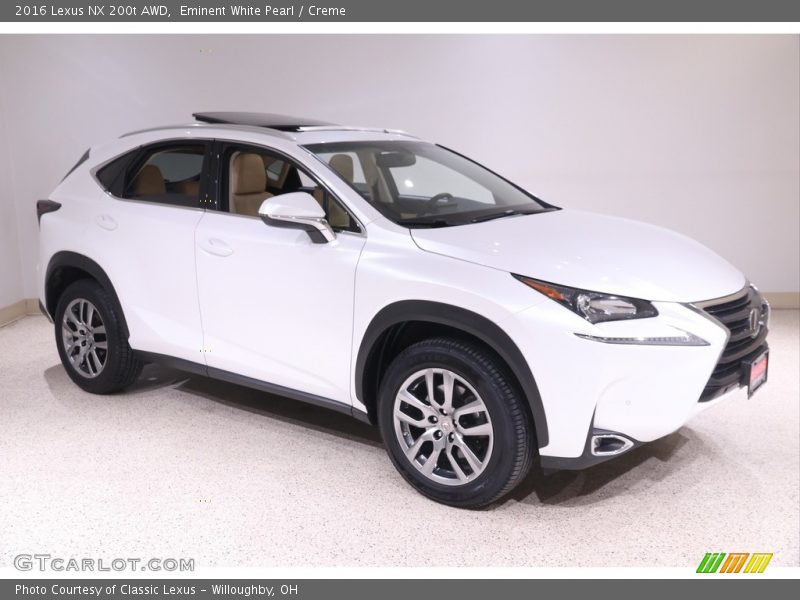  2016 NX 200t AWD Eminent White Pearl