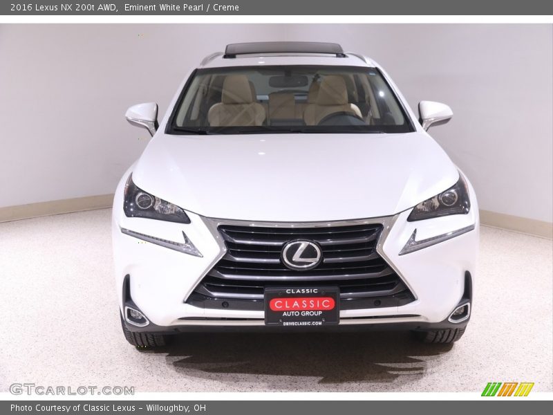Eminent White Pearl / Creme 2016 Lexus NX 200t AWD
