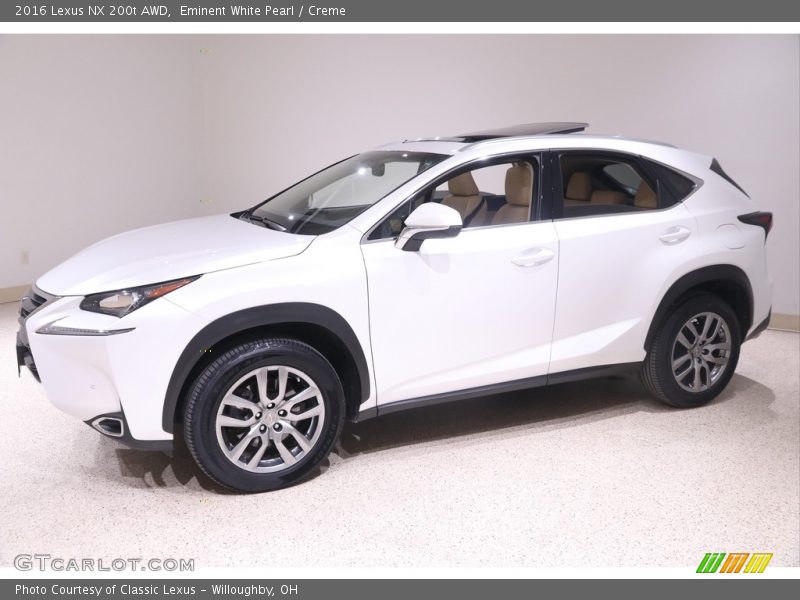 Eminent White Pearl / Creme 2016 Lexus NX 200t AWD