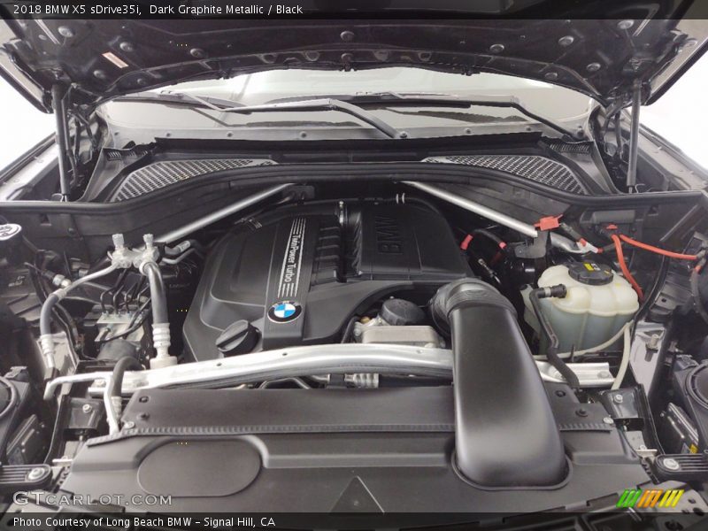 Dark Graphite Metallic / Black 2018 BMW X5 sDrive35i
