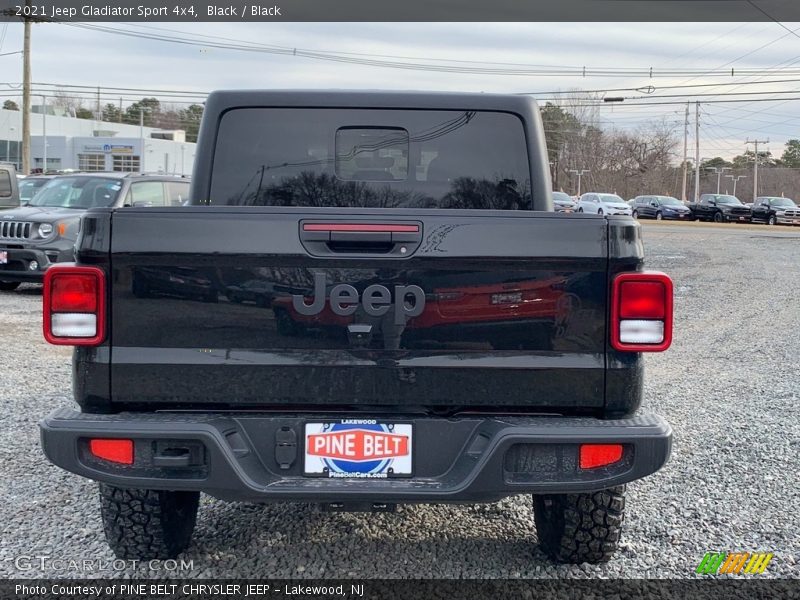 Black / Black 2021 Jeep Gladiator Sport 4x4