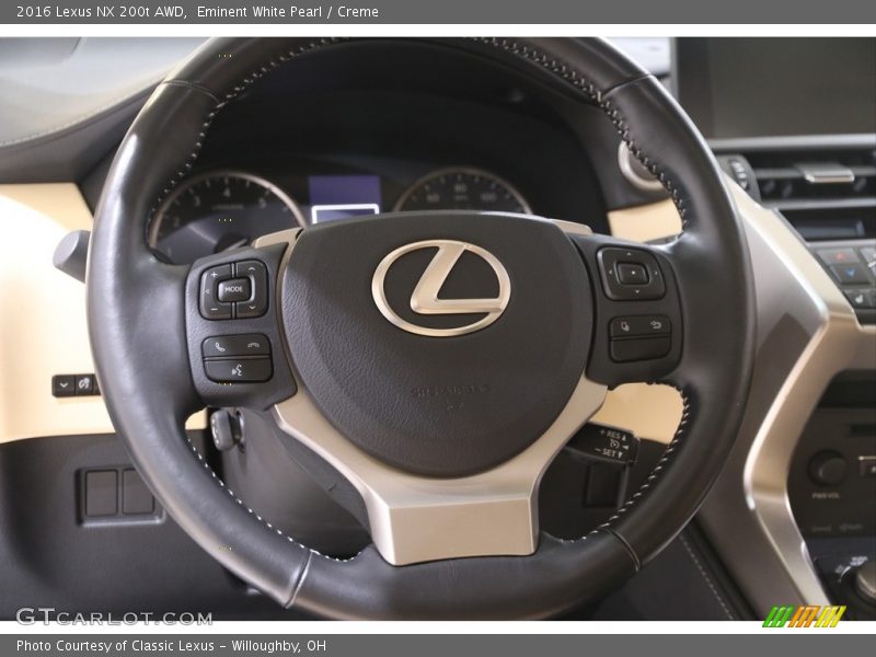  2016 NX 200t AWD Steering Wheel