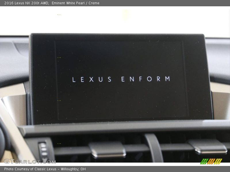 Eminent White Pearl / Creme 2016 Lexus NX 200t AWD