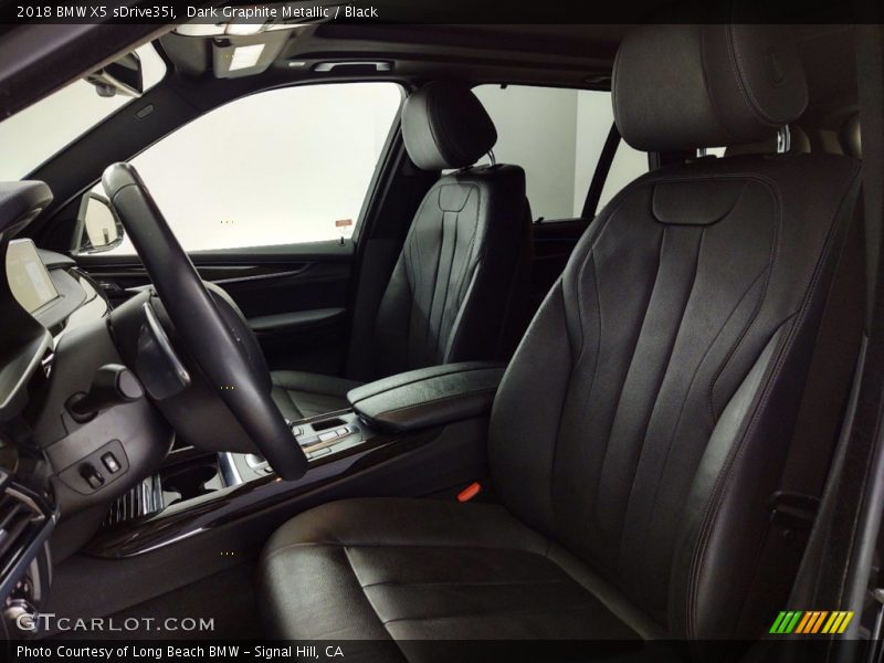 Dark Graphite Metallic / Black 2018 BMW X5 sDrive35i