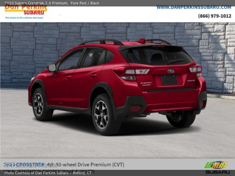 Pure Red / Black 2020 Subaru Crosstrek 2.0 Premium