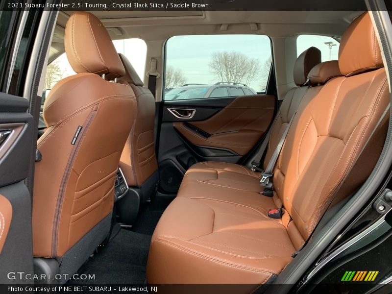 Rear Seat of 2021 Forester 2.5i Touring