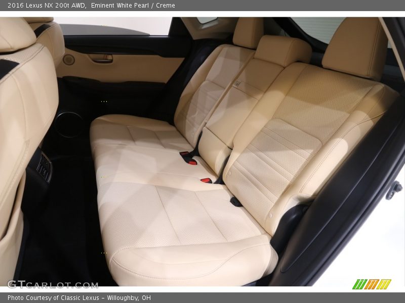 Eminent White Pearl / Creme 2016 Lexus NX 200t AWD