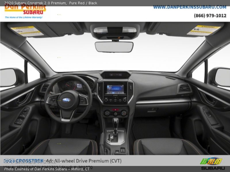 Pure Red / Black 2020 Subaru Crosstrek 2.0 Premium
