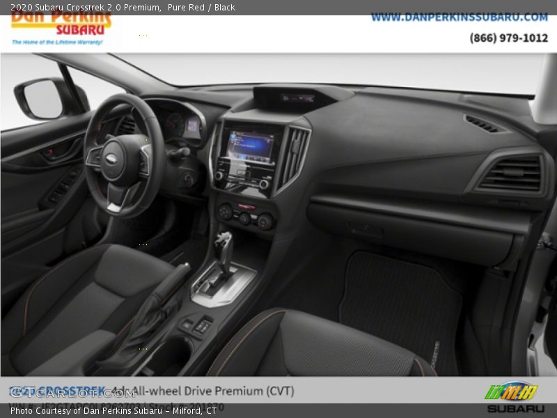 Pure Red / Black 2020 Subaru Crosstrek 2.0 Premium
