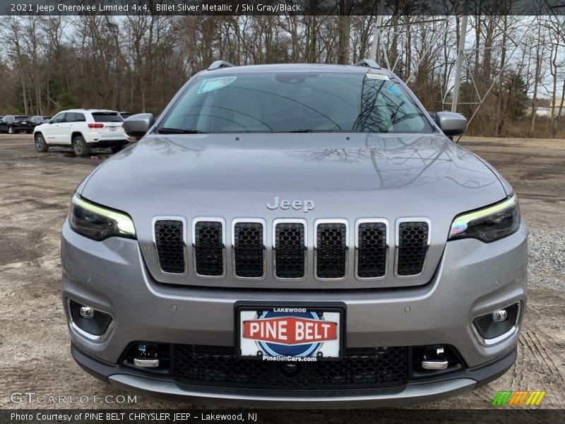 Billet Silver Metallic / Ski Gray/Black 2021 Jeep Cherokee Limited 4x4