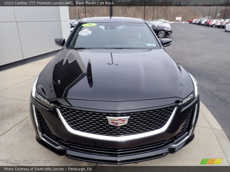 Black Raven / Jet Black 2020 Cadillac CT5 Premium Luxury AWD