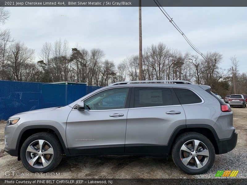  2021 Cherokee Limited 4x4 Billet Silver Metallic