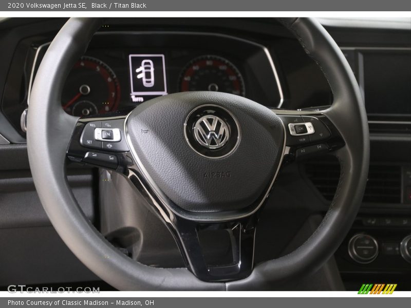 Black / Titan Black 2020 Volkswagen Jetta SE