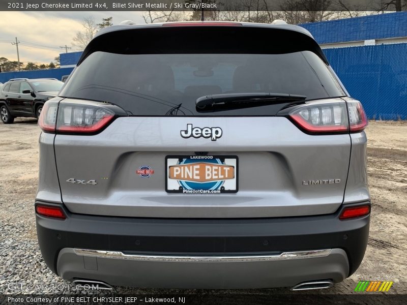 Billet Silver Metallic / Ski Gray/Black 2021 Jeep Cherokee Limited 4x4
