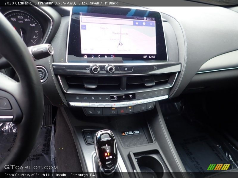 Controls of 2020 CT5 Premium Luxury AWD