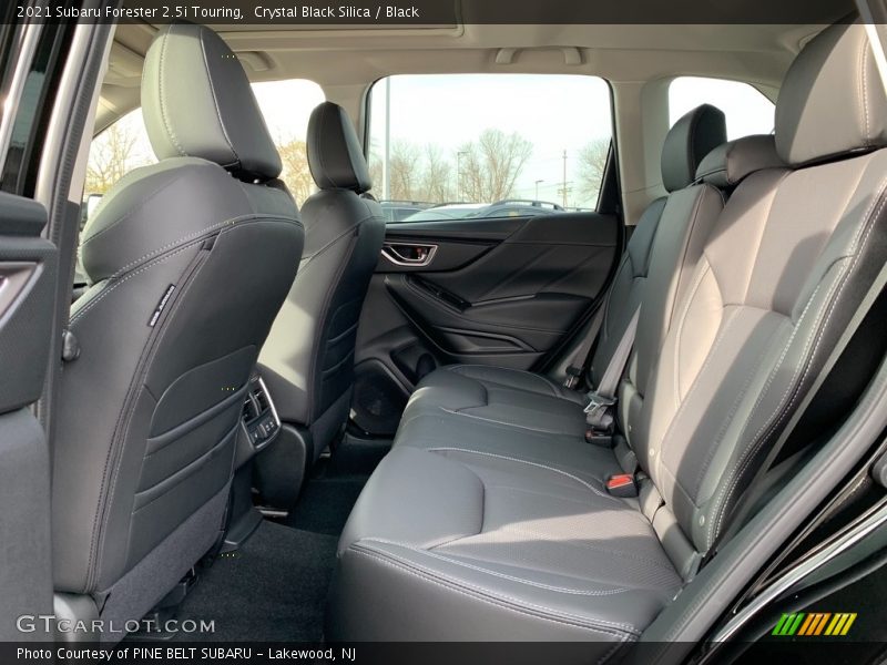 Crystal Black Silica / Black 2021 Subaru Forester 2.5i Touring