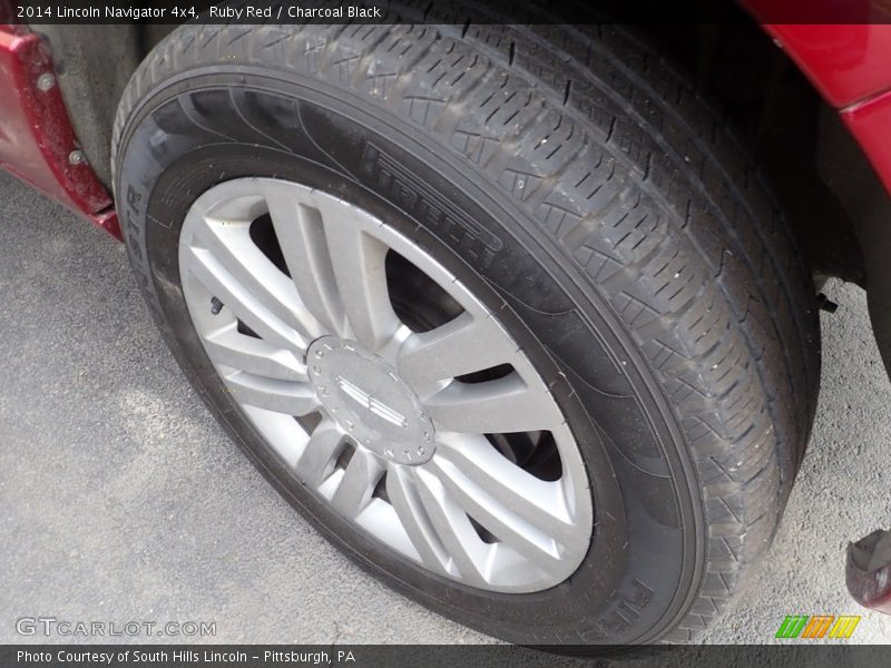 Ruby Red / Charcoal Black 2014 Lincoln Navigator 4x4