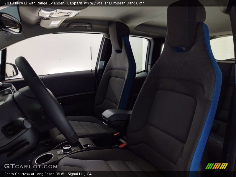 Capparis White / Atelier European Dark Cloth 2018 BMW i3 with Range Extender
