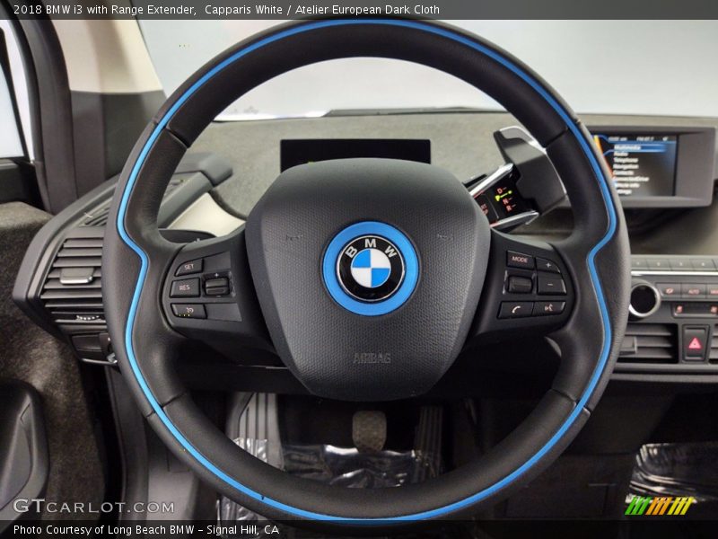 Capparis White / Atelier European Dark Cloth 2018 BMW i3 with Range Extender