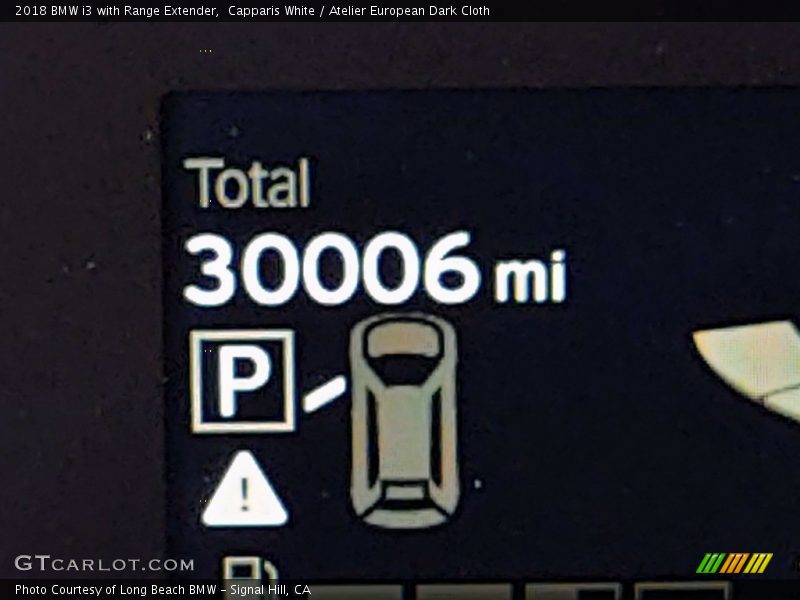 Capparis White / Atelier European Dark Cloth 2018 BMW i3 with Range Extender