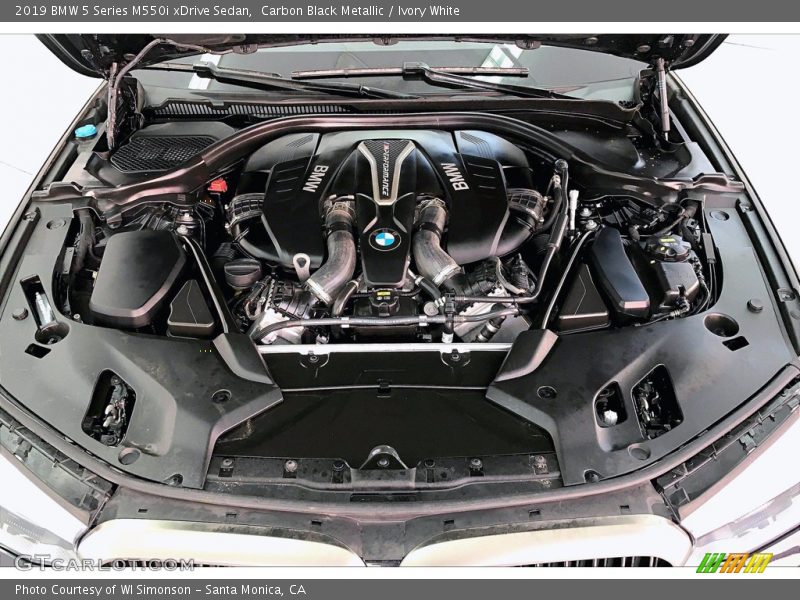  2019 5 Series M550i xDrive Sedan Engine - 4.4 Liter DI TwinPower Turbocharged DOHC 32-Valve VVT V8