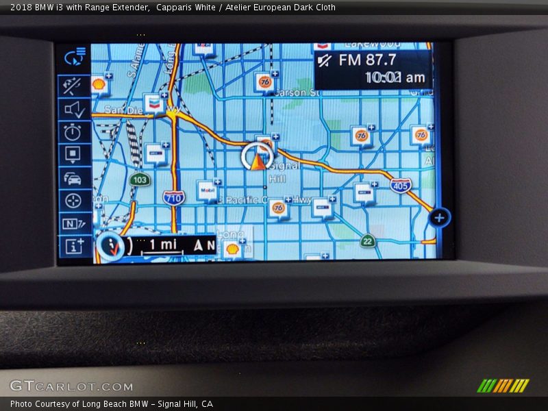 Capparis White / Atelier European Dark Cloth 2018 BMW i3 with Range Extender