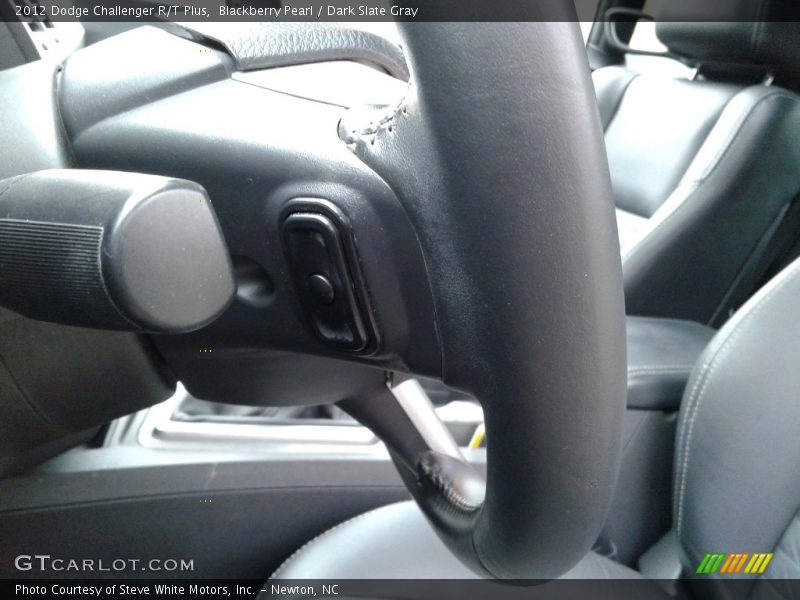 Blackberry Pearl / Dark Slate Gray 2012 Dodge Challenger R/T Plus