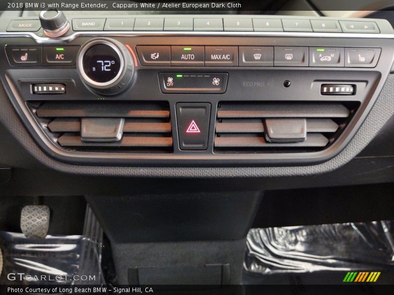 Capparis White / Atelier European Dark Cloth 2018 BMW i3 with Range Extender