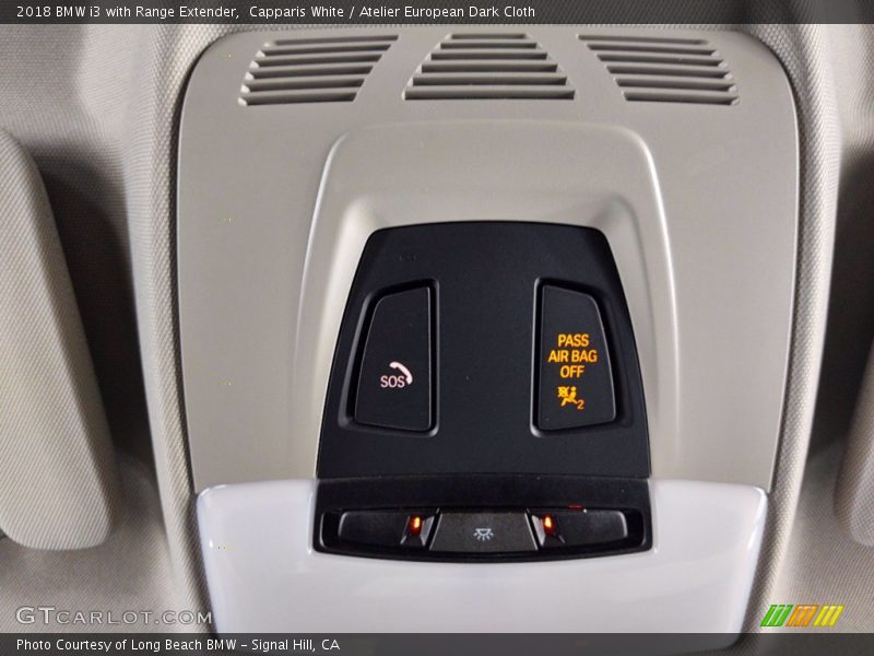 Capparis White / Atelier European Dark Cloth 2018 BMW i3 with Range Extender