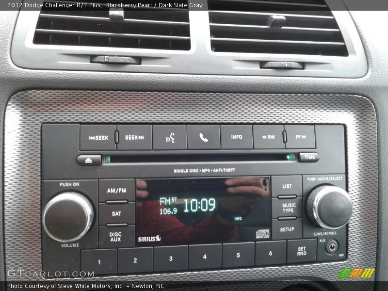 Blackberry Pearl / Dark Slate Gray 2012 Dodge Challenger R/T Plus