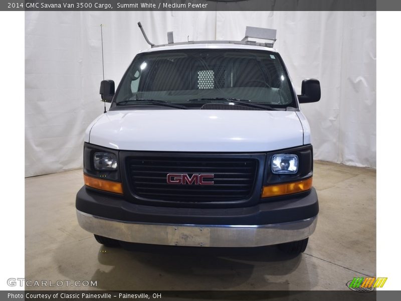 Summit White / Medium Pewter 2014 GMC Savana Van 3500 Cargo