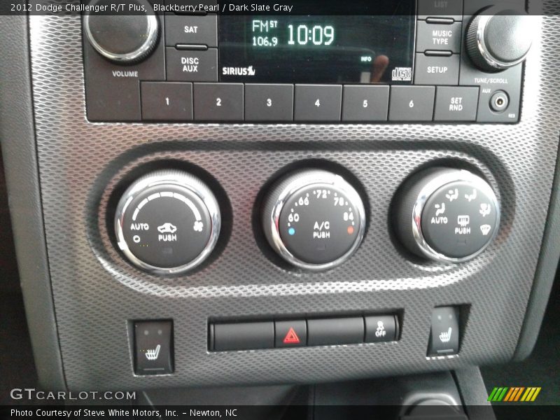 Blackberry Pearl / Dark Slate Gray 2012 Dodge Challenger R/T Plus