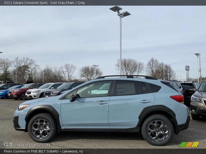 Cool Gray Khaki / Gray 2021 Subaru Crosstrek Sport