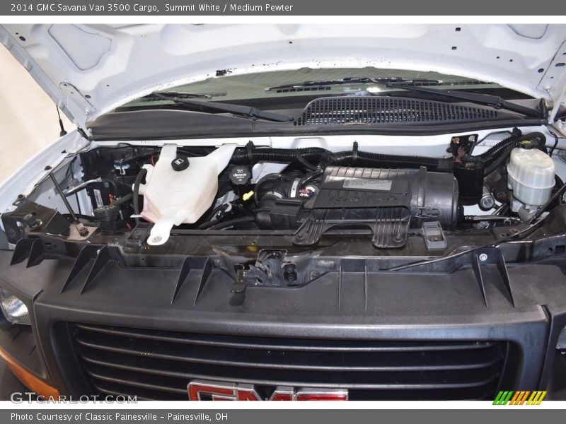 Summit White / Medium Pewter 2014 GMC Savana Van 3500 Cargo